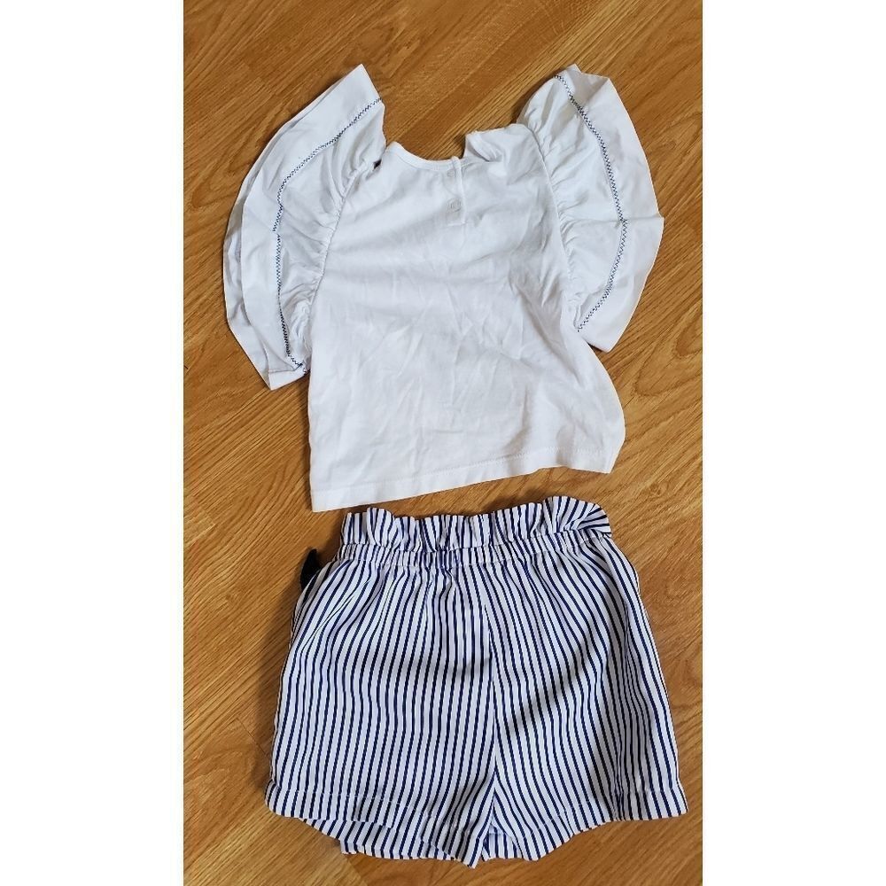 Habitual Girl Cece Top & Wrap Shorts Set sz 24 Mo - Picture 6 of 11